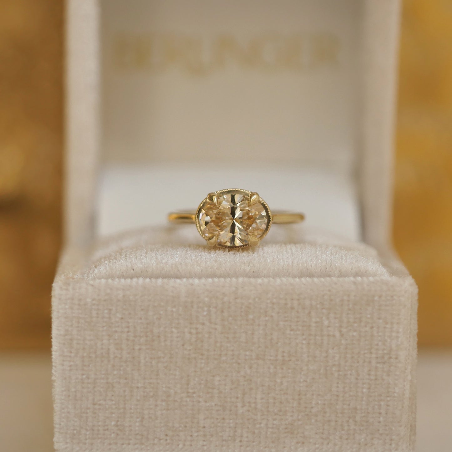 East West Champagne Solitaire