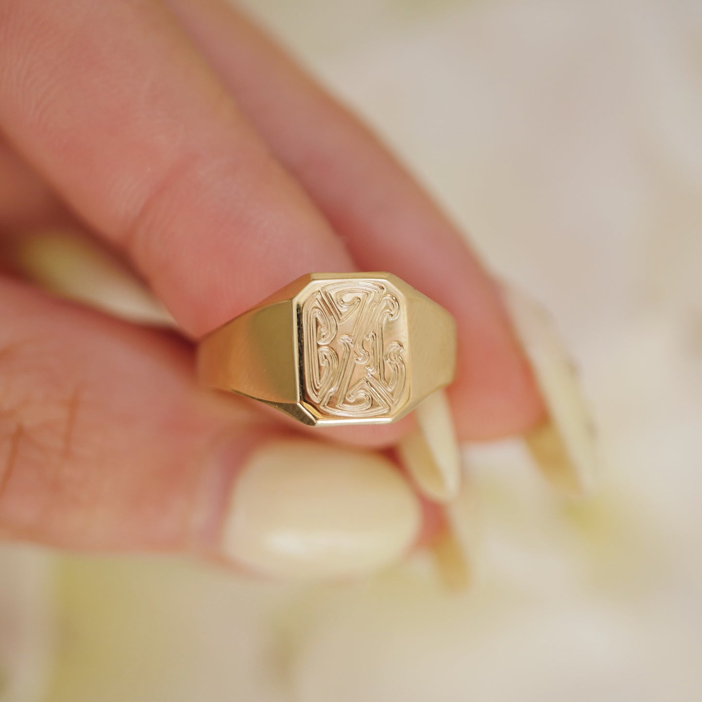 Gold Signet Ring