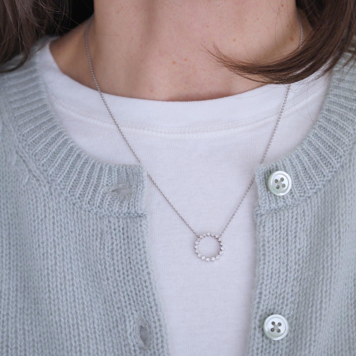 Diamond Wreath Pendant