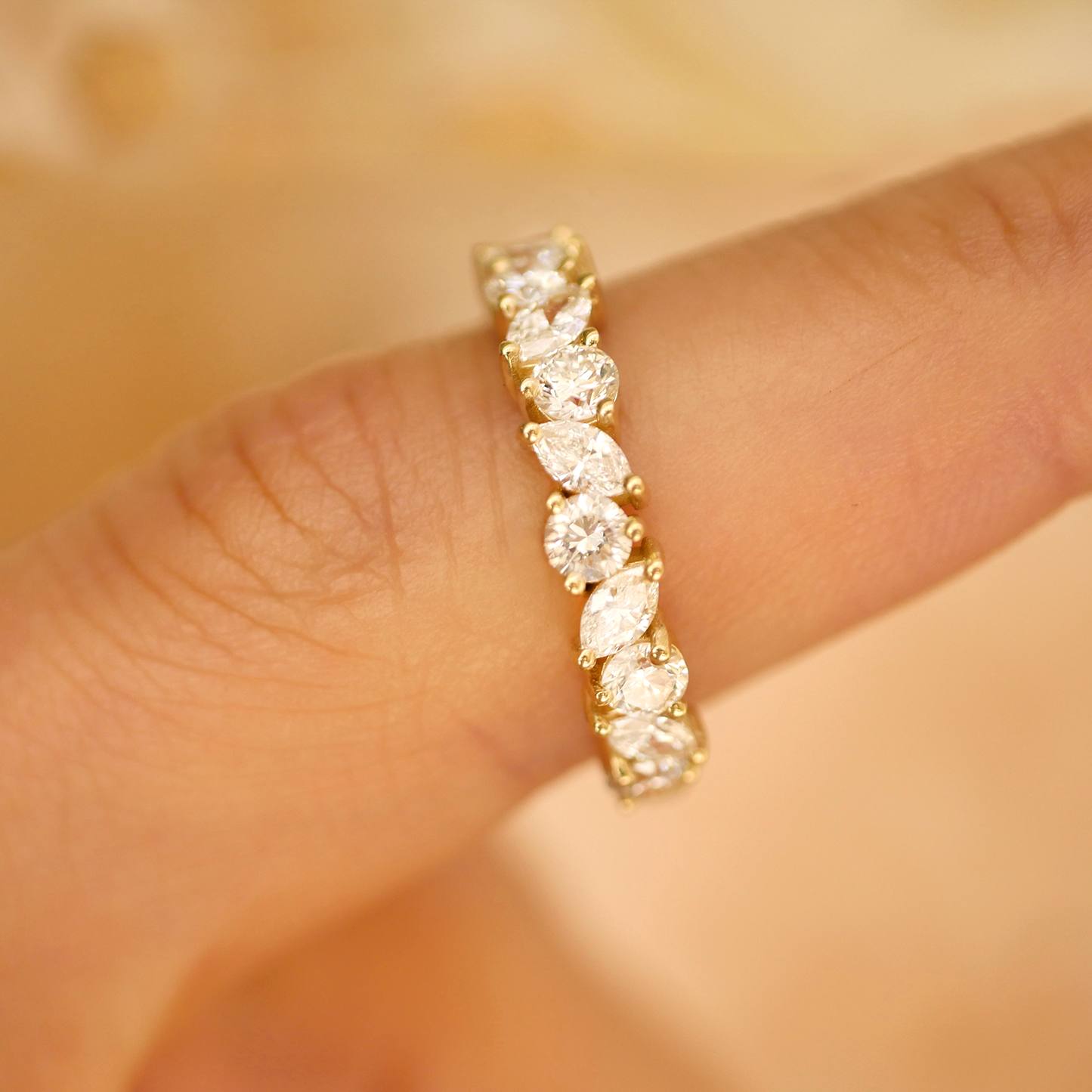 Custom Luxe Marquise Band