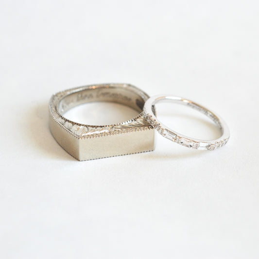 Custom Rings -- A guide to designing your engagement rings together