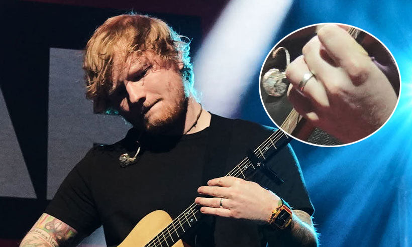 Band Rings like Ed Sheeran's Engagement Ring