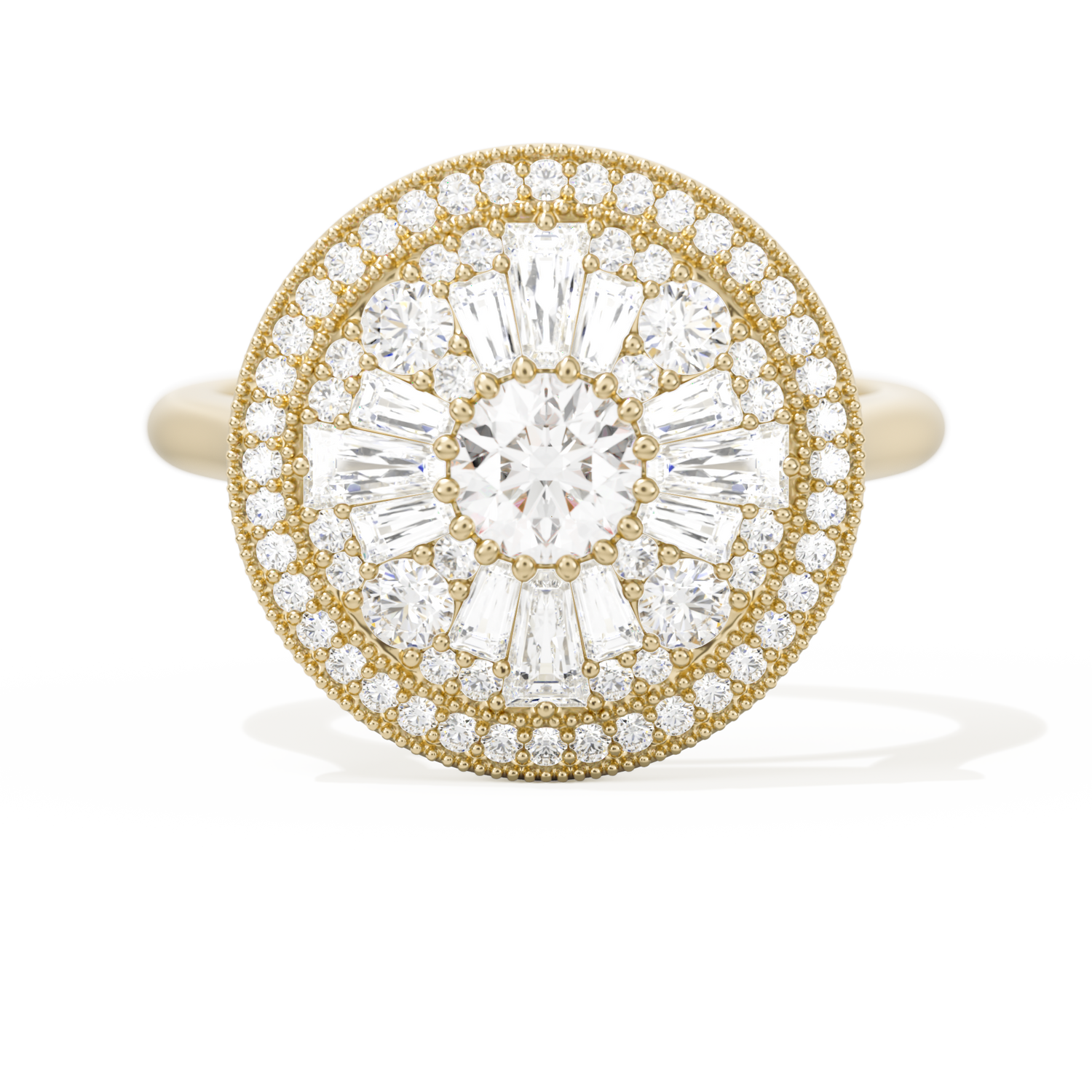 Ballerina Round with Halo