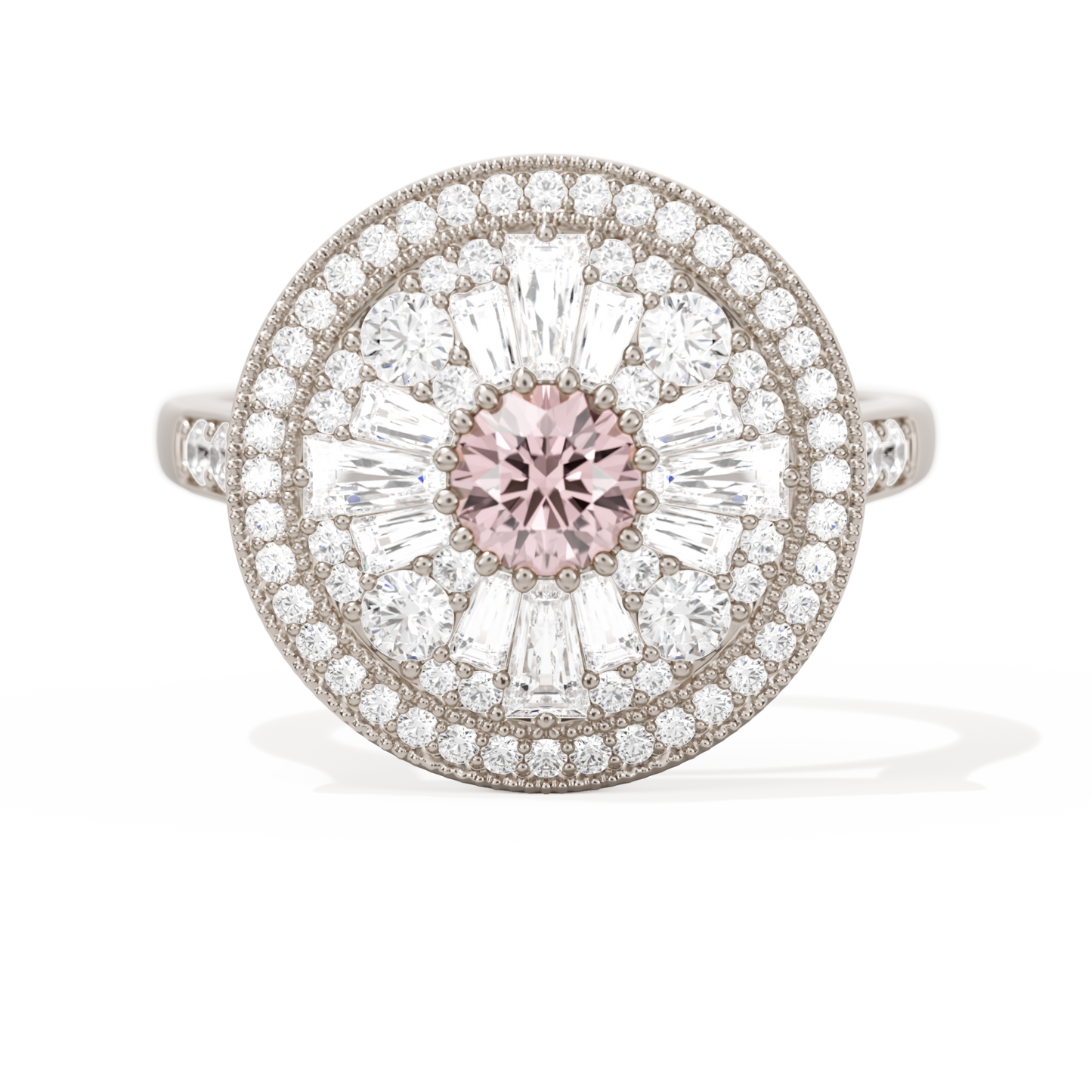 Ballerina Round with Halo