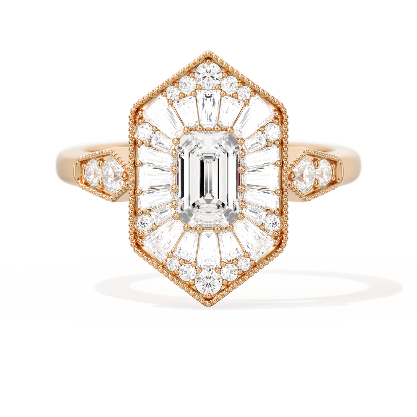 Ballerina Elongated Emerald