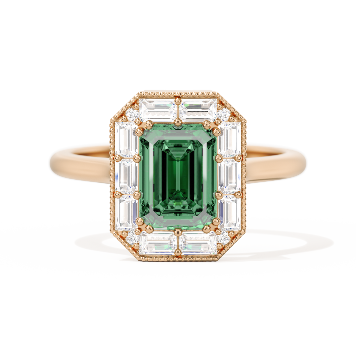 Not So Mini French Cut Halo