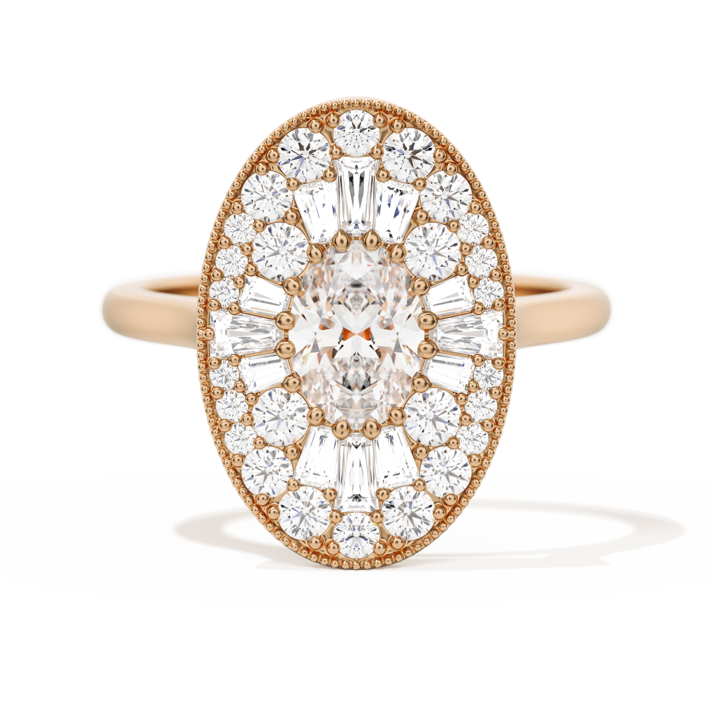 Oval Ballerina Oval Center