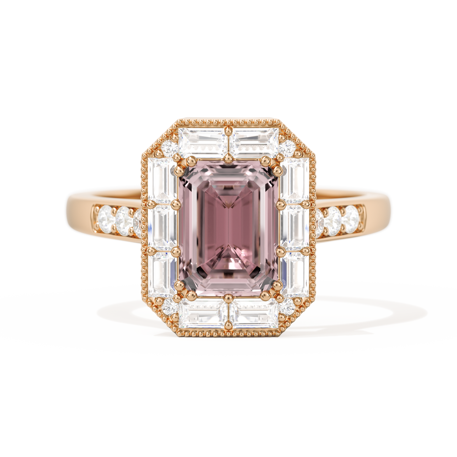 Not So Mini French Cut Halo