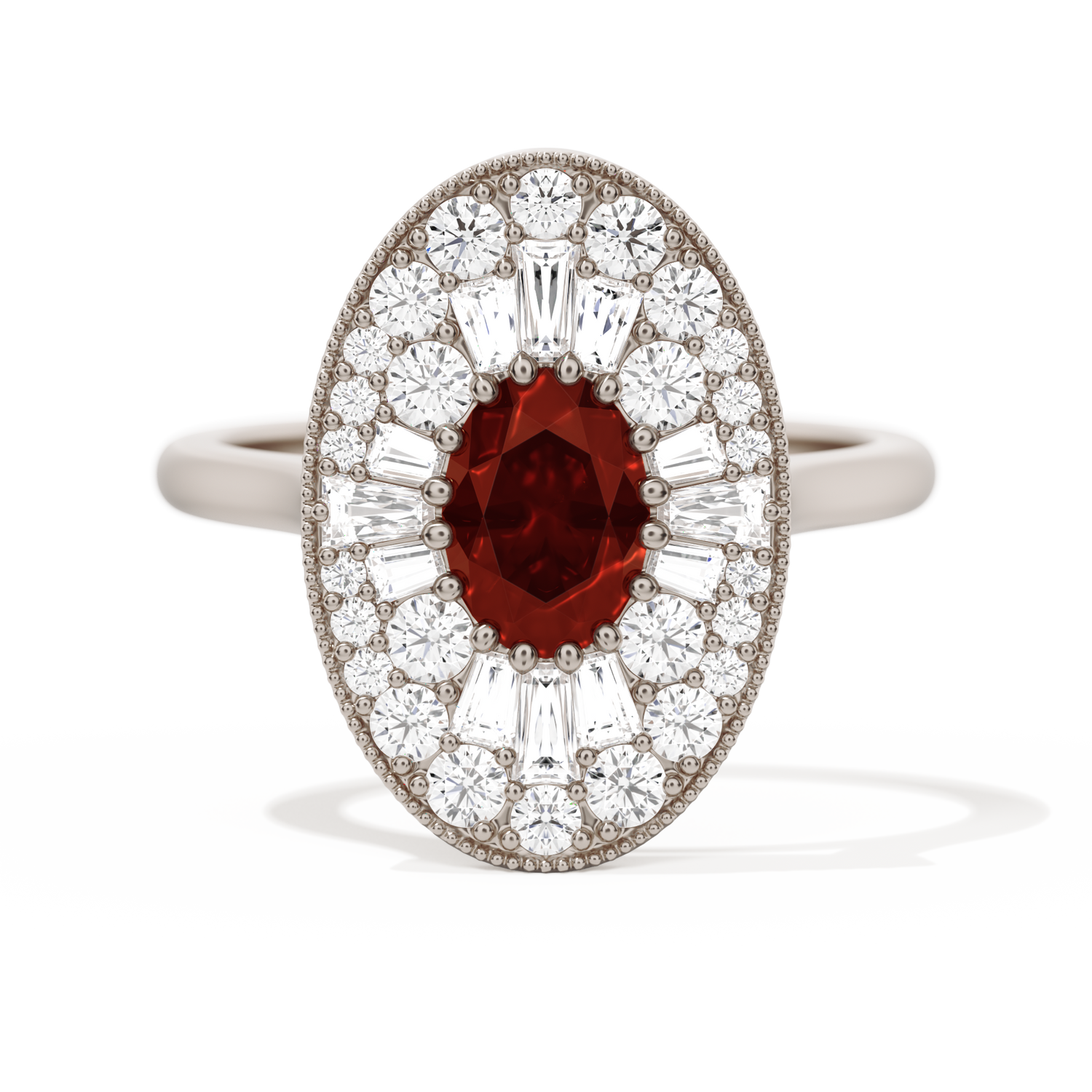 Oval Ballerina Oval Center