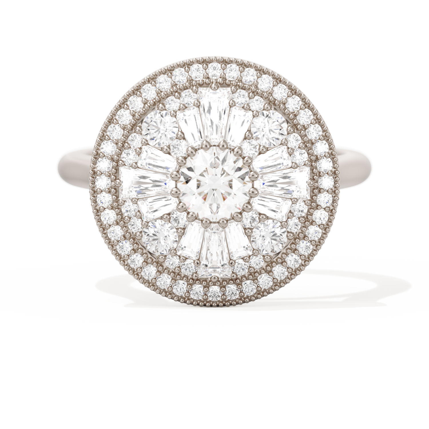 Ballerina Round with Halo