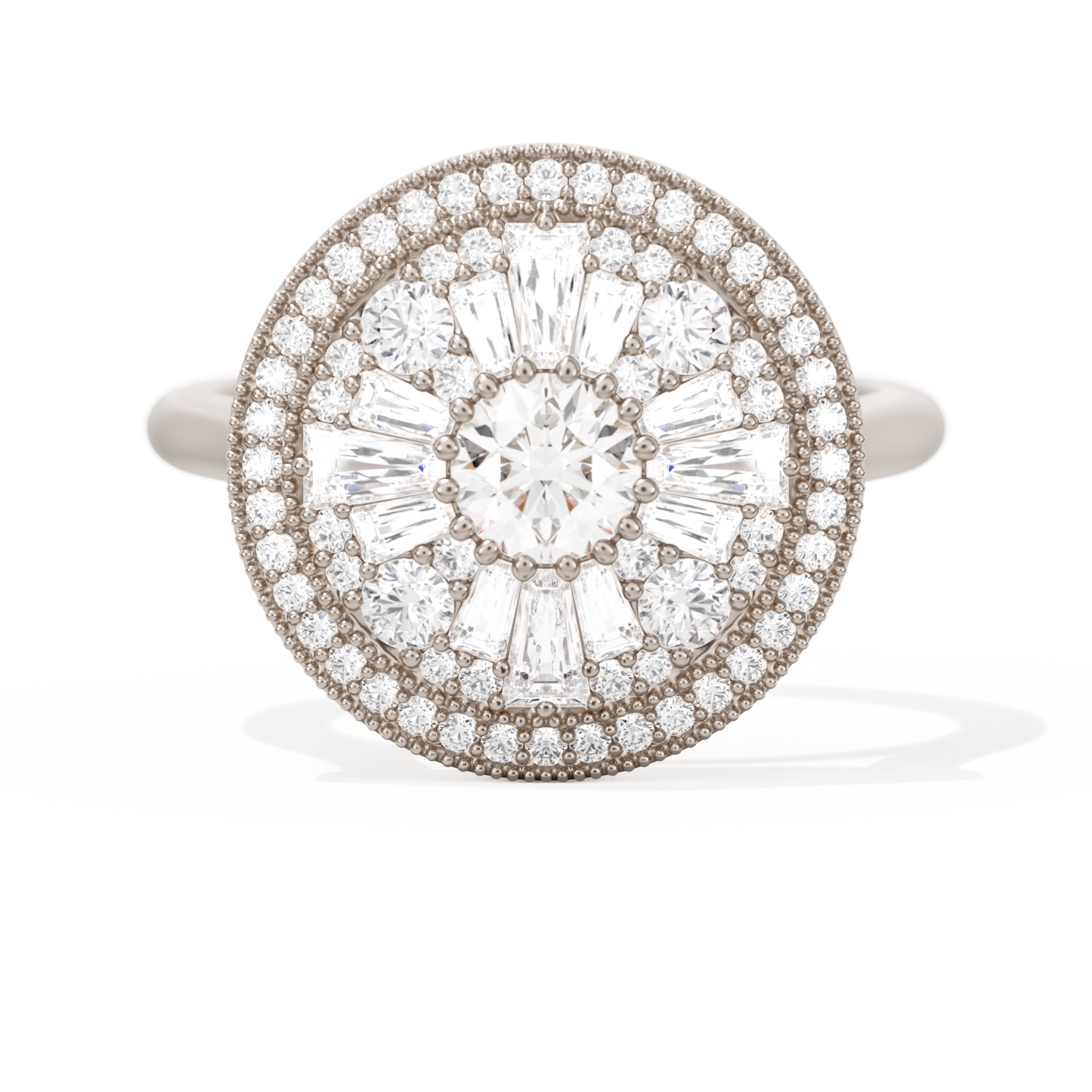 Ballerina Round with Halo