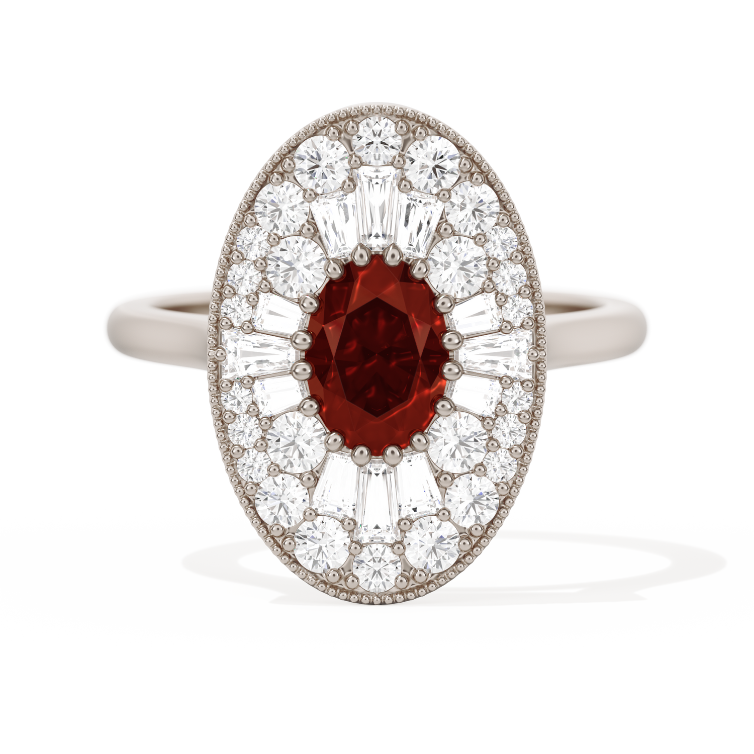 Oval Ballerina Oval Center