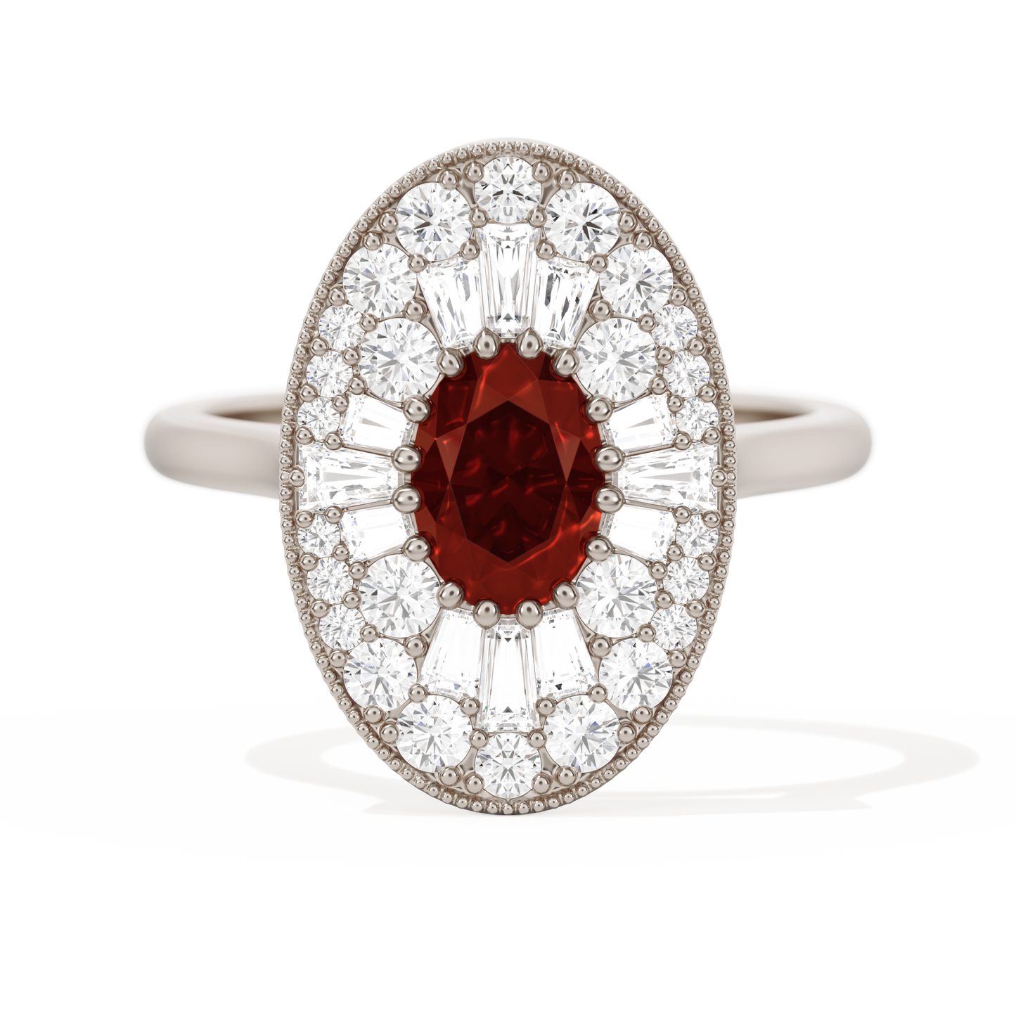 Oval Ballerina Oval Center