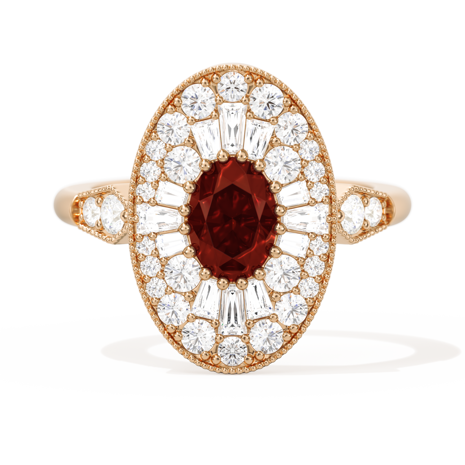 Oval Ballerina Oval Center