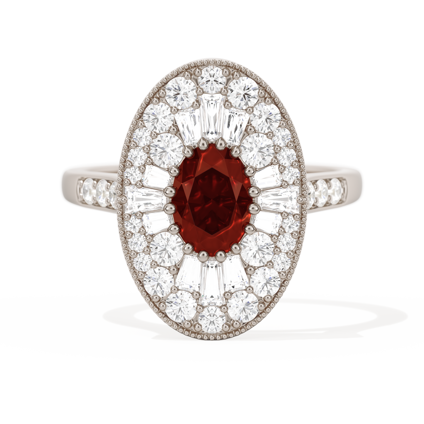 Oval Ballerina Oval Center