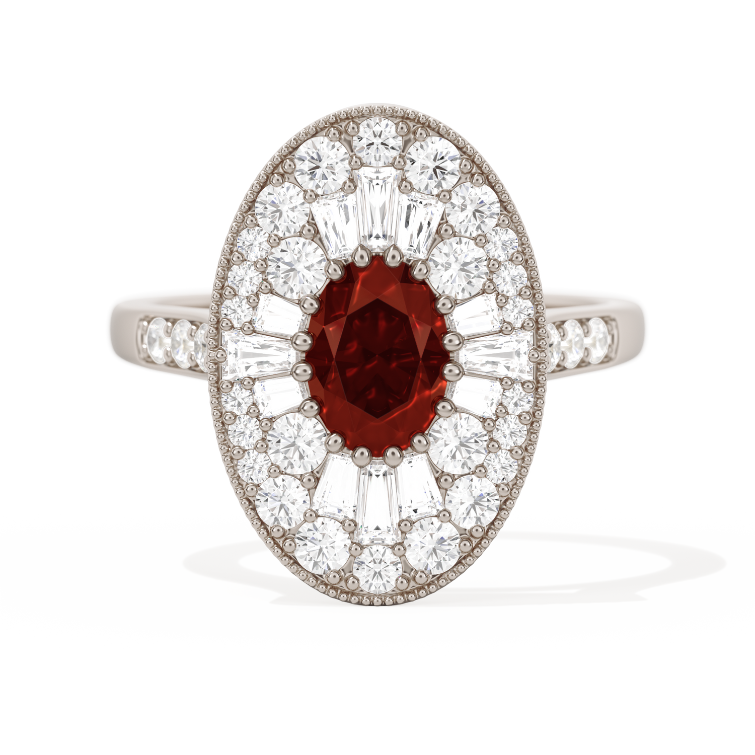 Oval Ballerina Oval Center