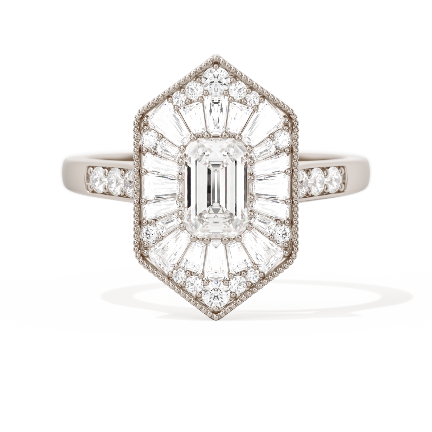 Ballerina Elongated Emerald