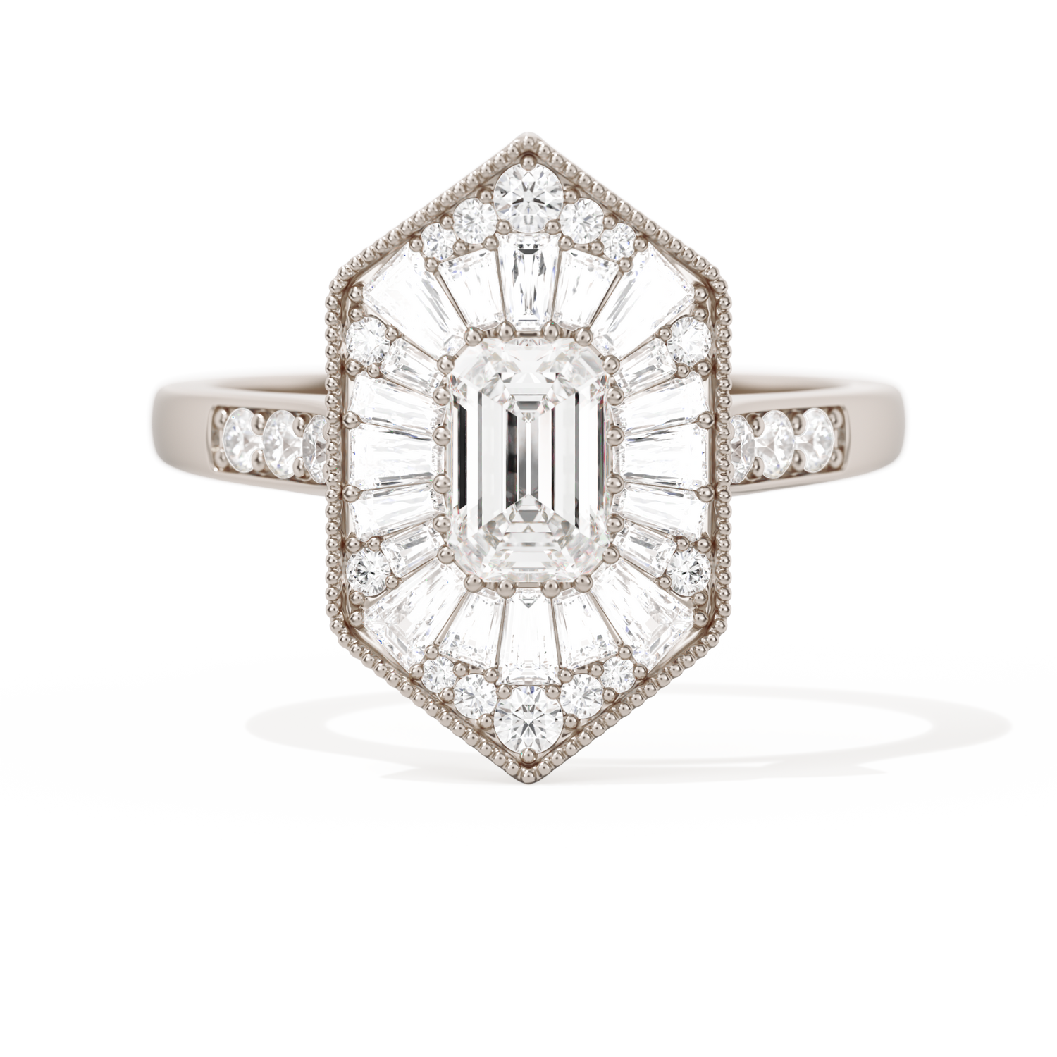 Ballerina Elongated Emerald