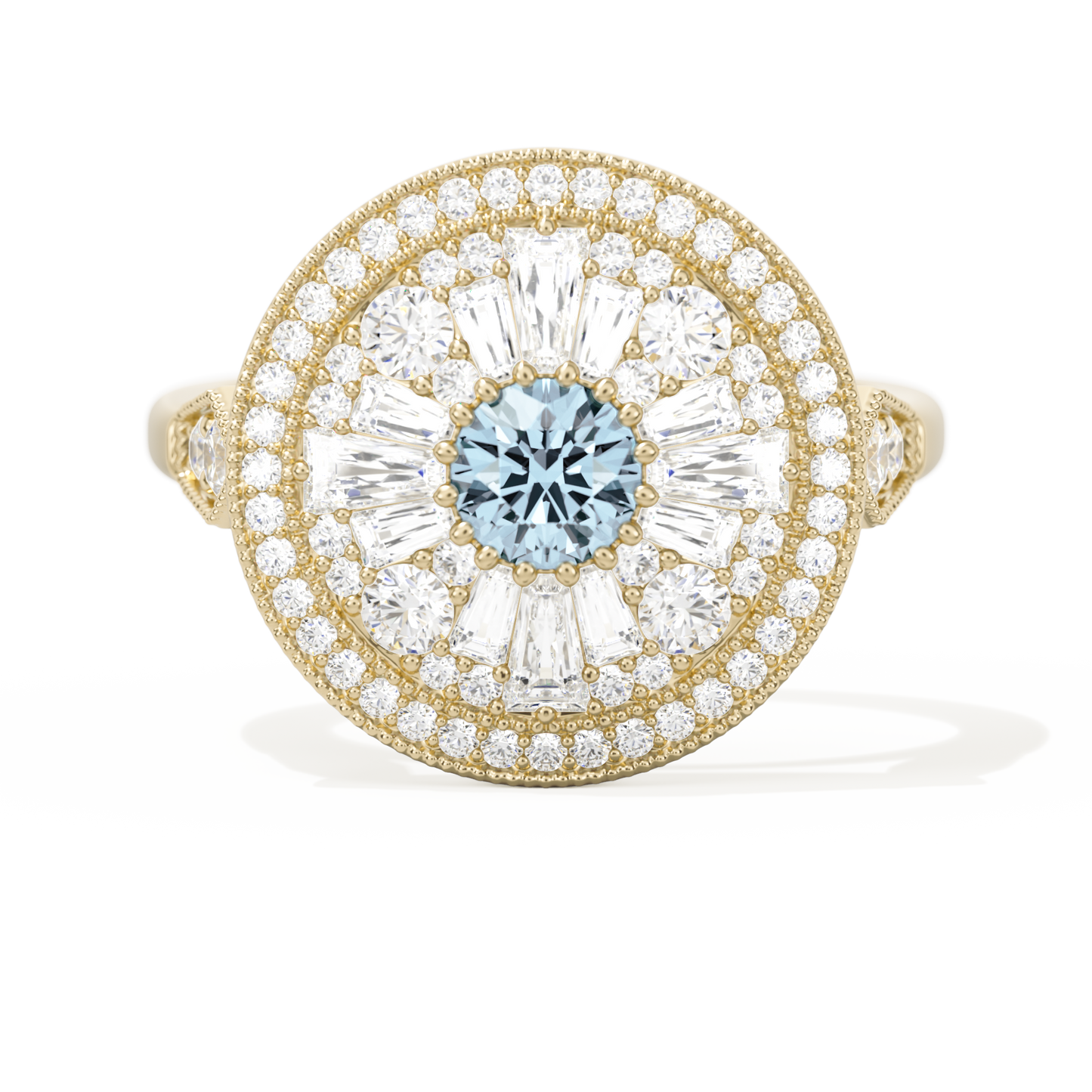 Ballerina Round with Halo