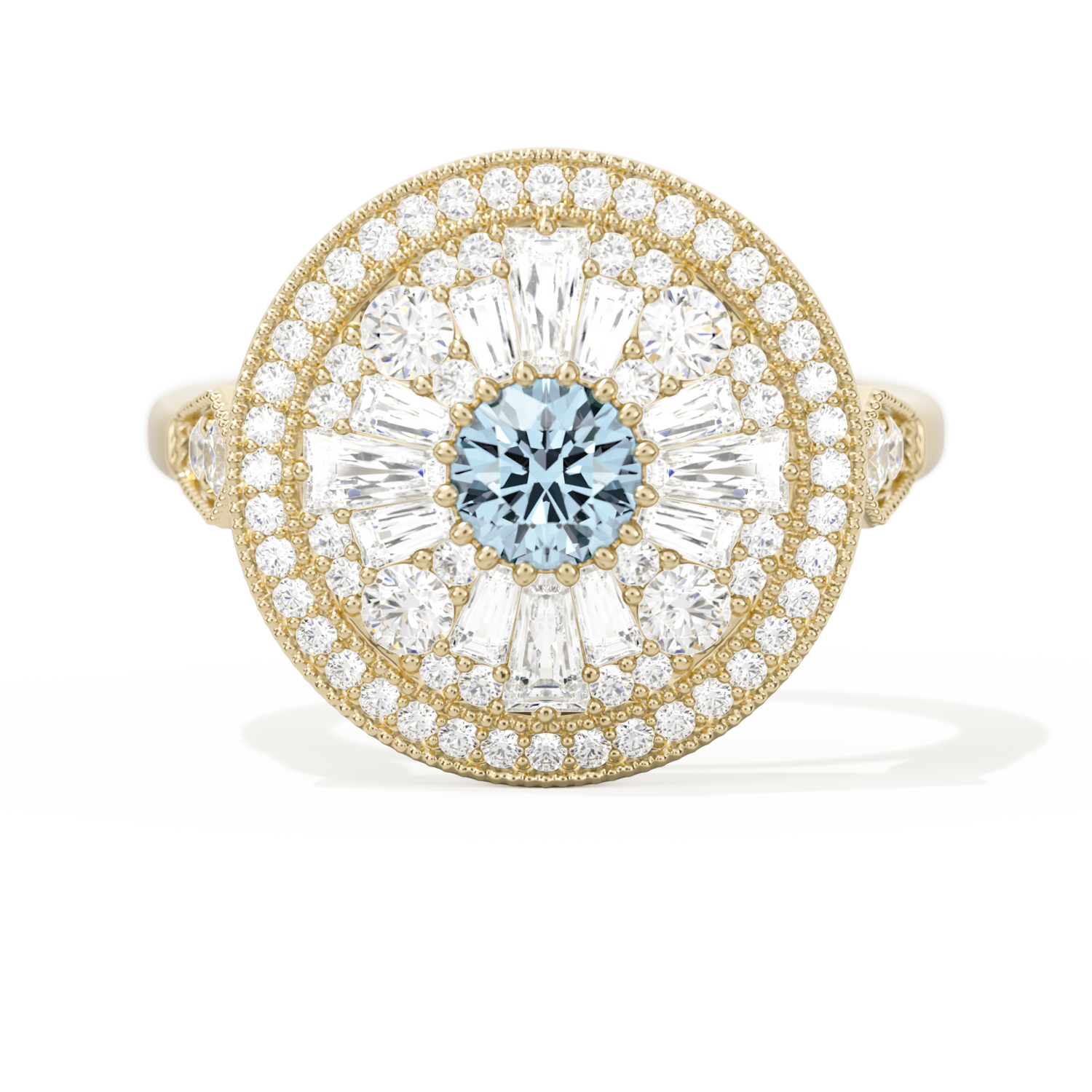 Ballerina Round with Halo