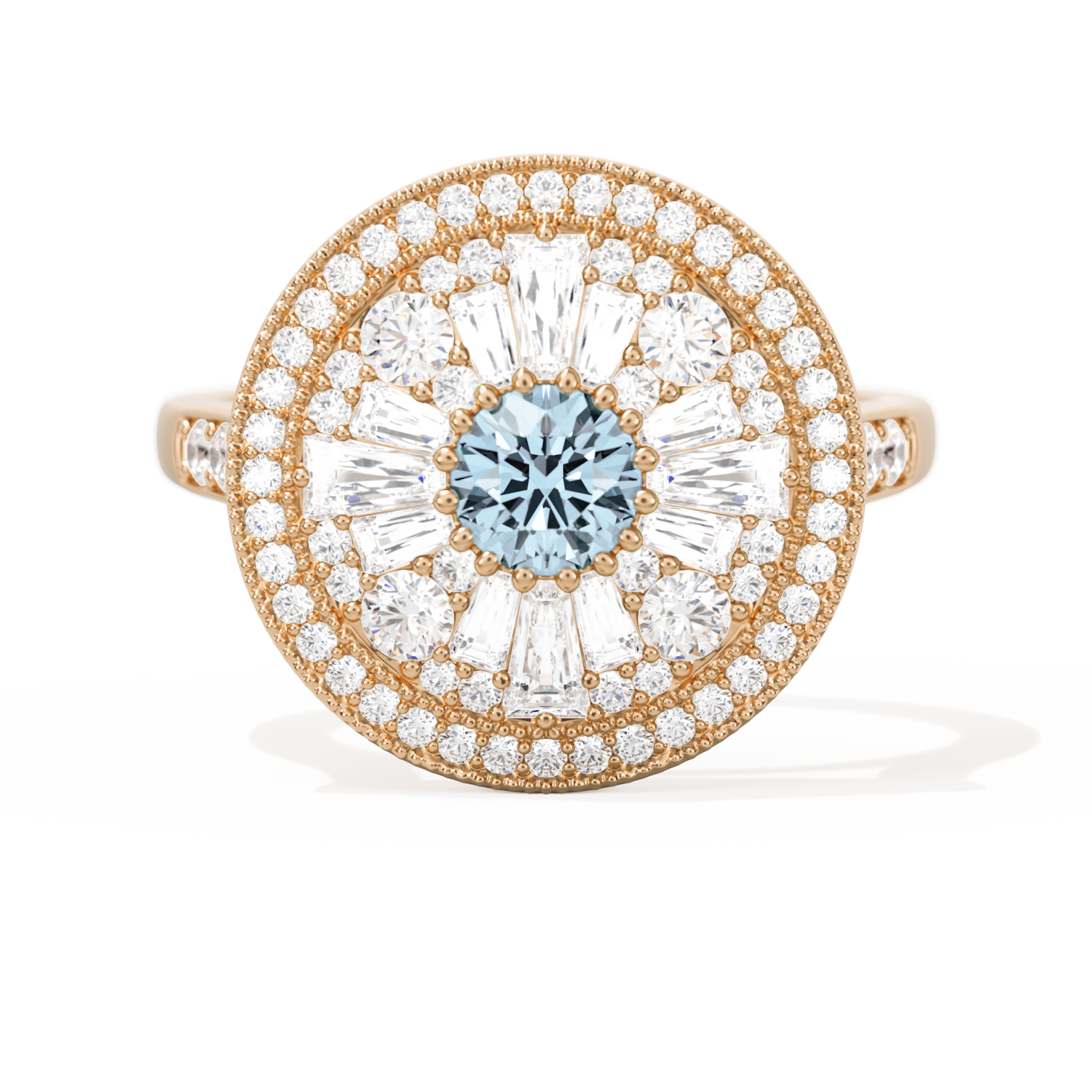 Ballerina Round with Halo