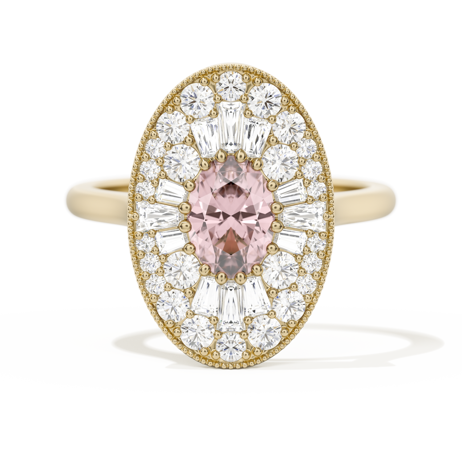 Oval Ballerina Oval Center