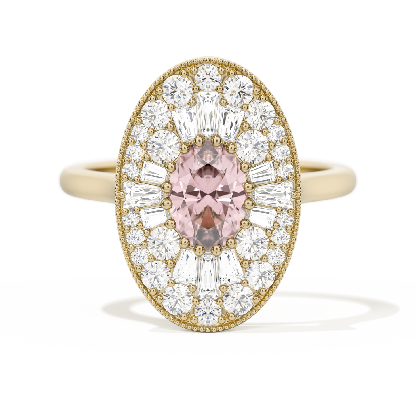 Oval Ballerina Oval Center