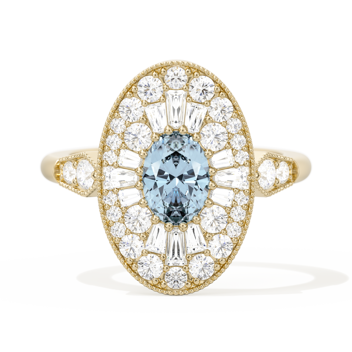 Oval Ballerina Oval Center