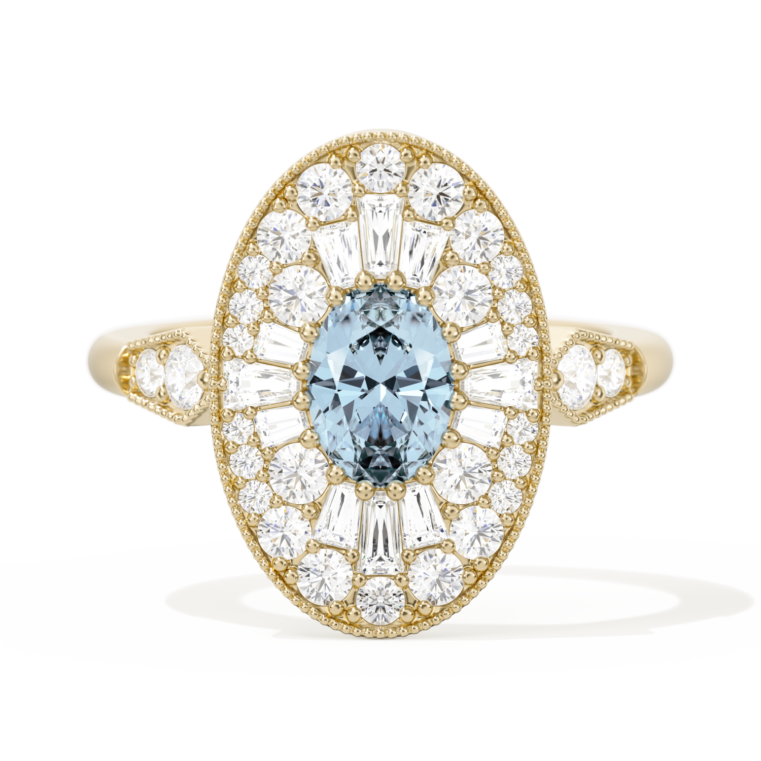 Oval Ballerina Oval Center