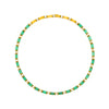 Vintage Tourmaline and Diamond Necklace