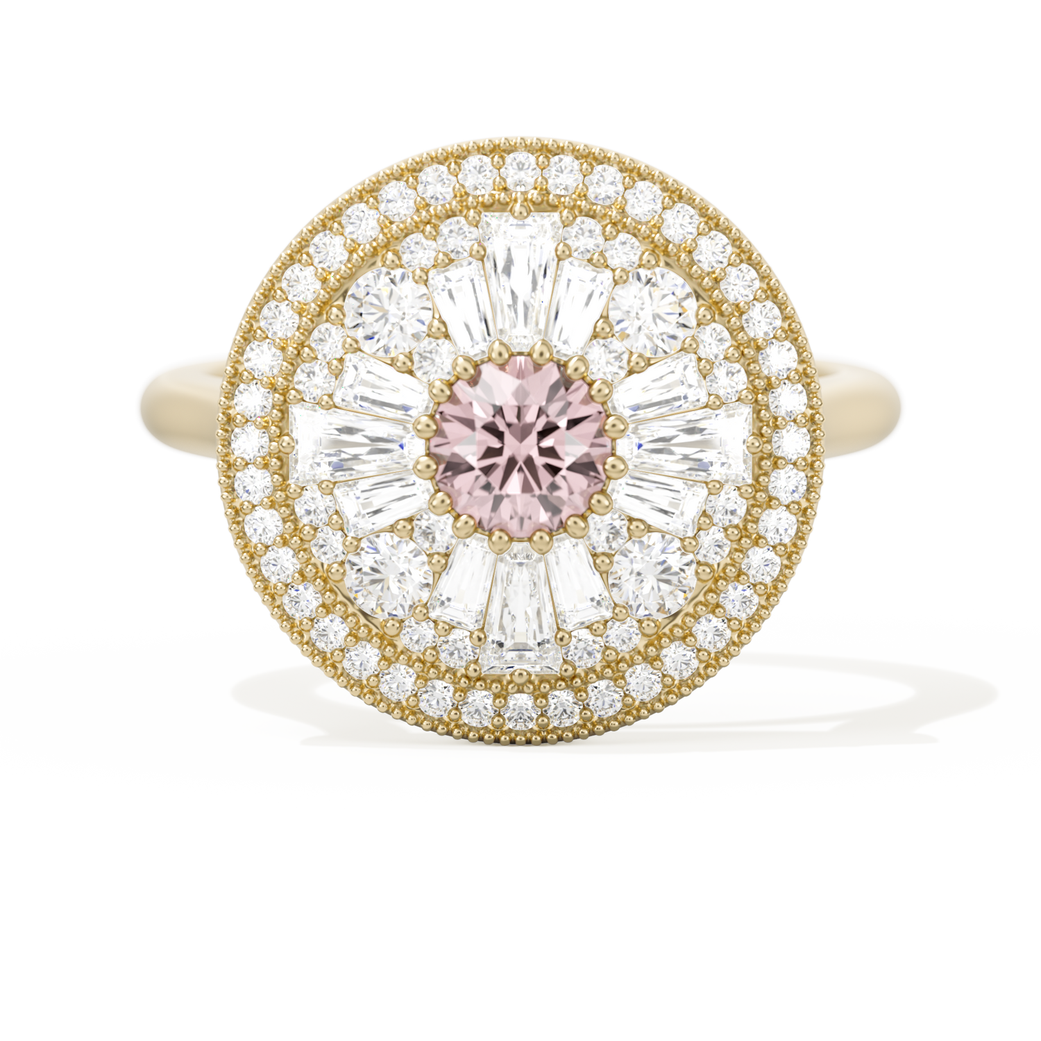 Ballerina Round with Halo