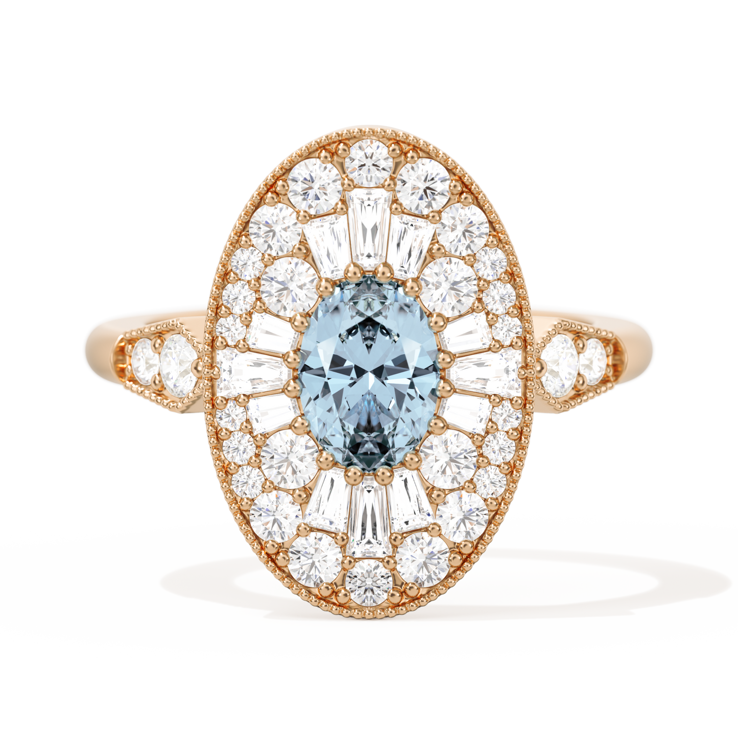 Oval Ballerina Oval Center