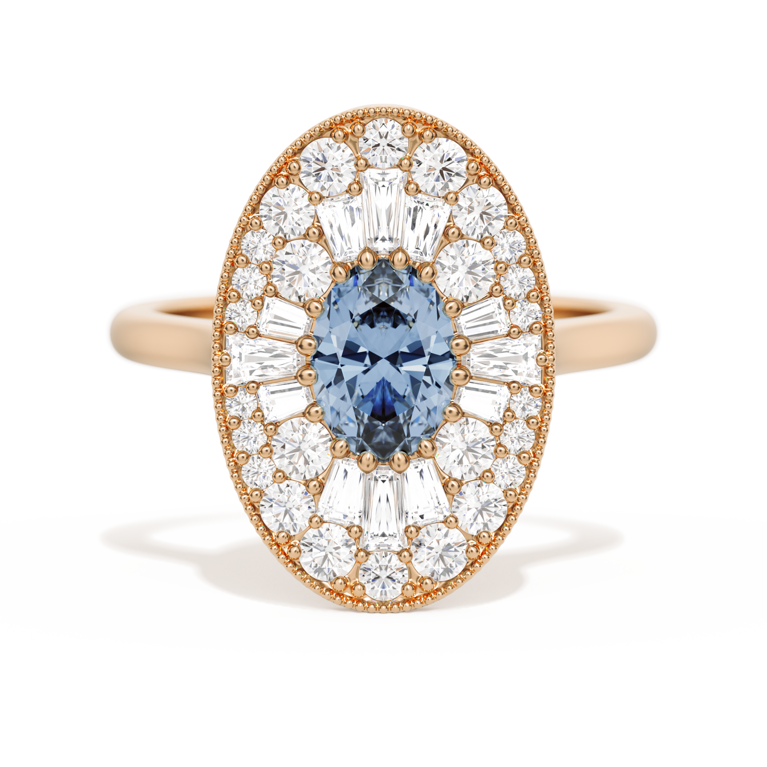 Oval Ballerina Oval Center