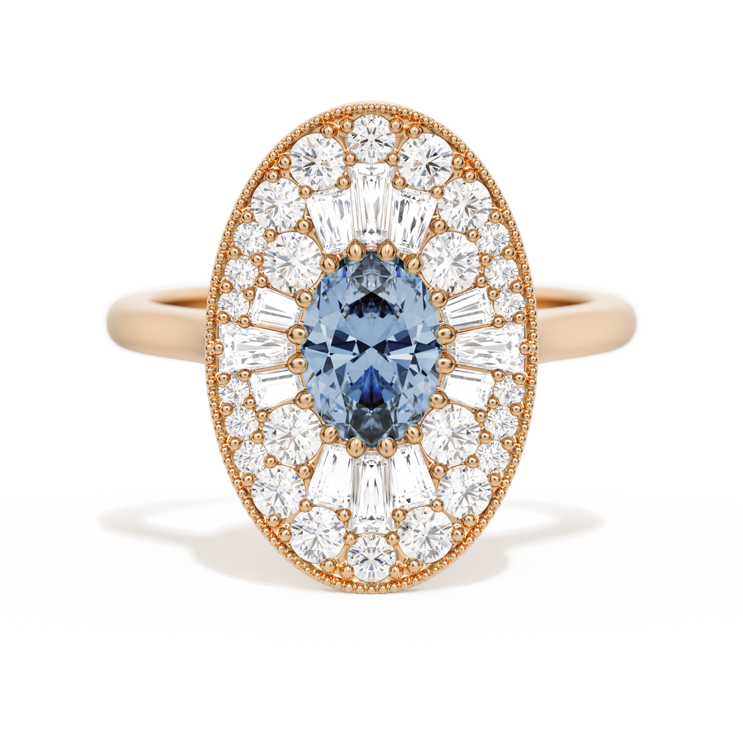 Oval Ballerina Oval Center