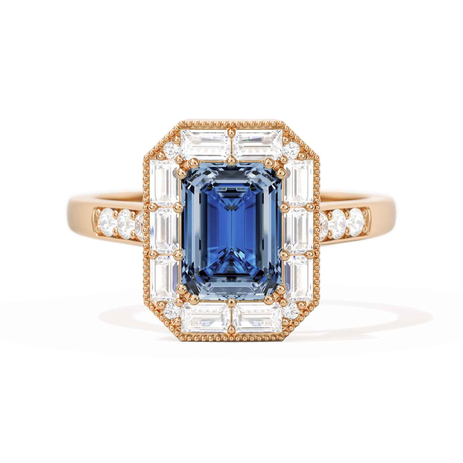 Not So Mini French Cut Halo