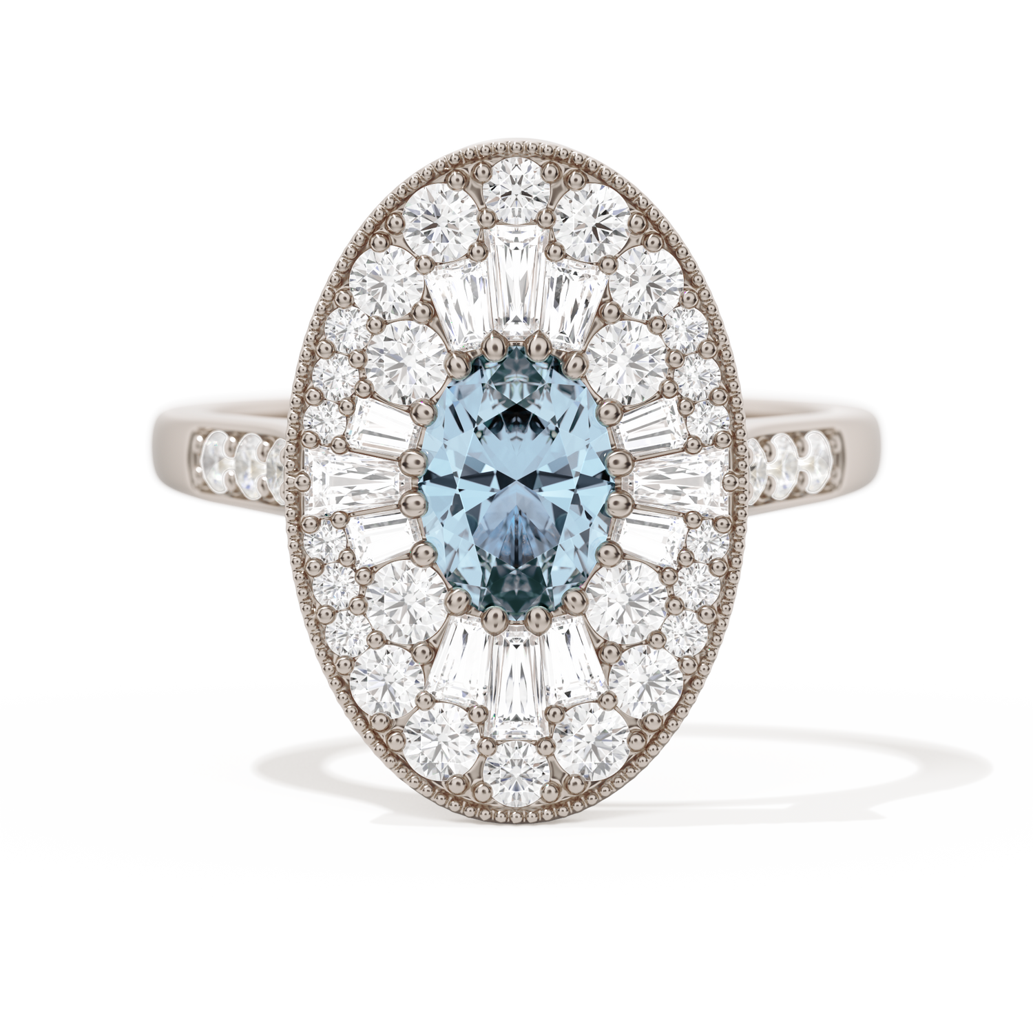 Oval Ballerina Oval Center