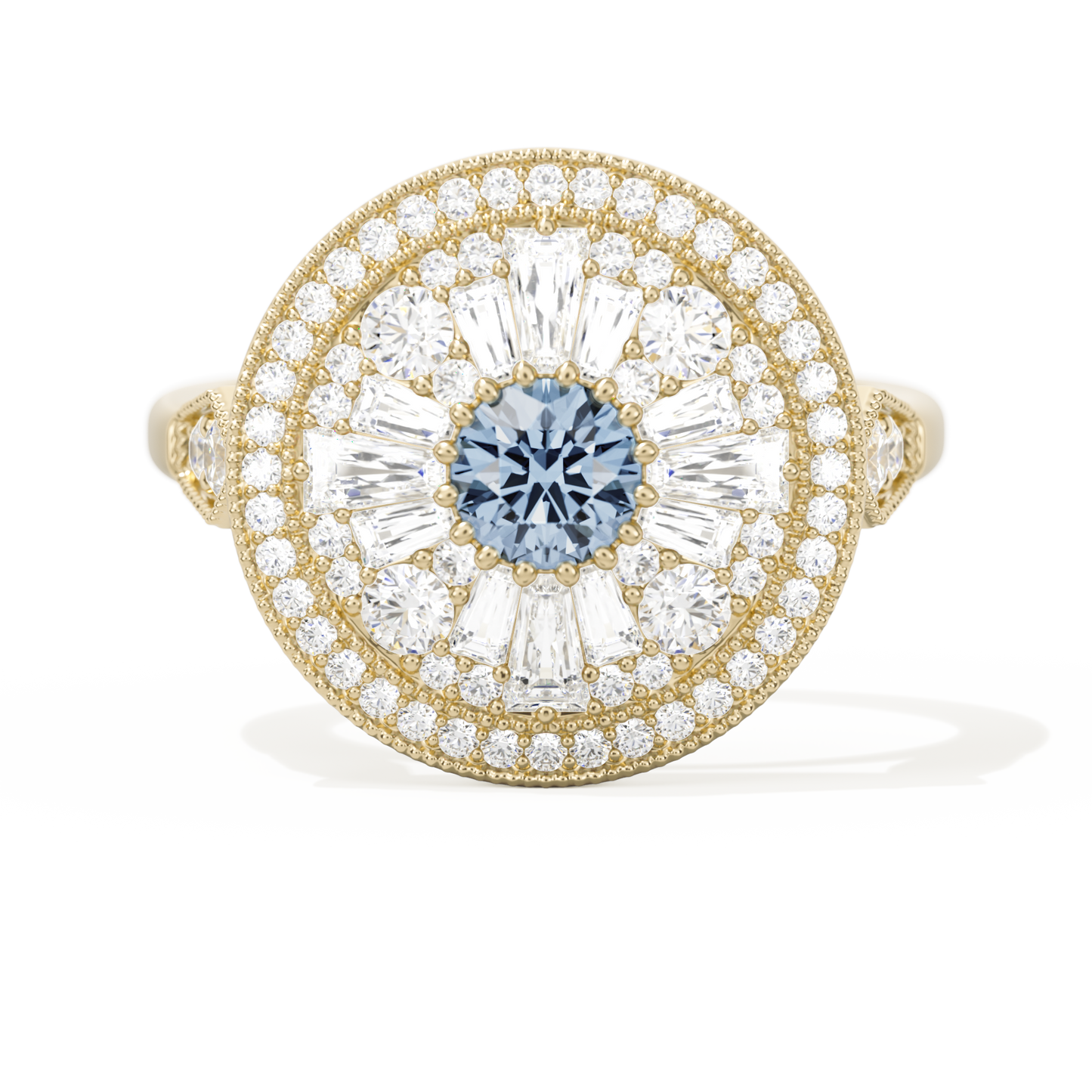 Ballerina Round with Halo