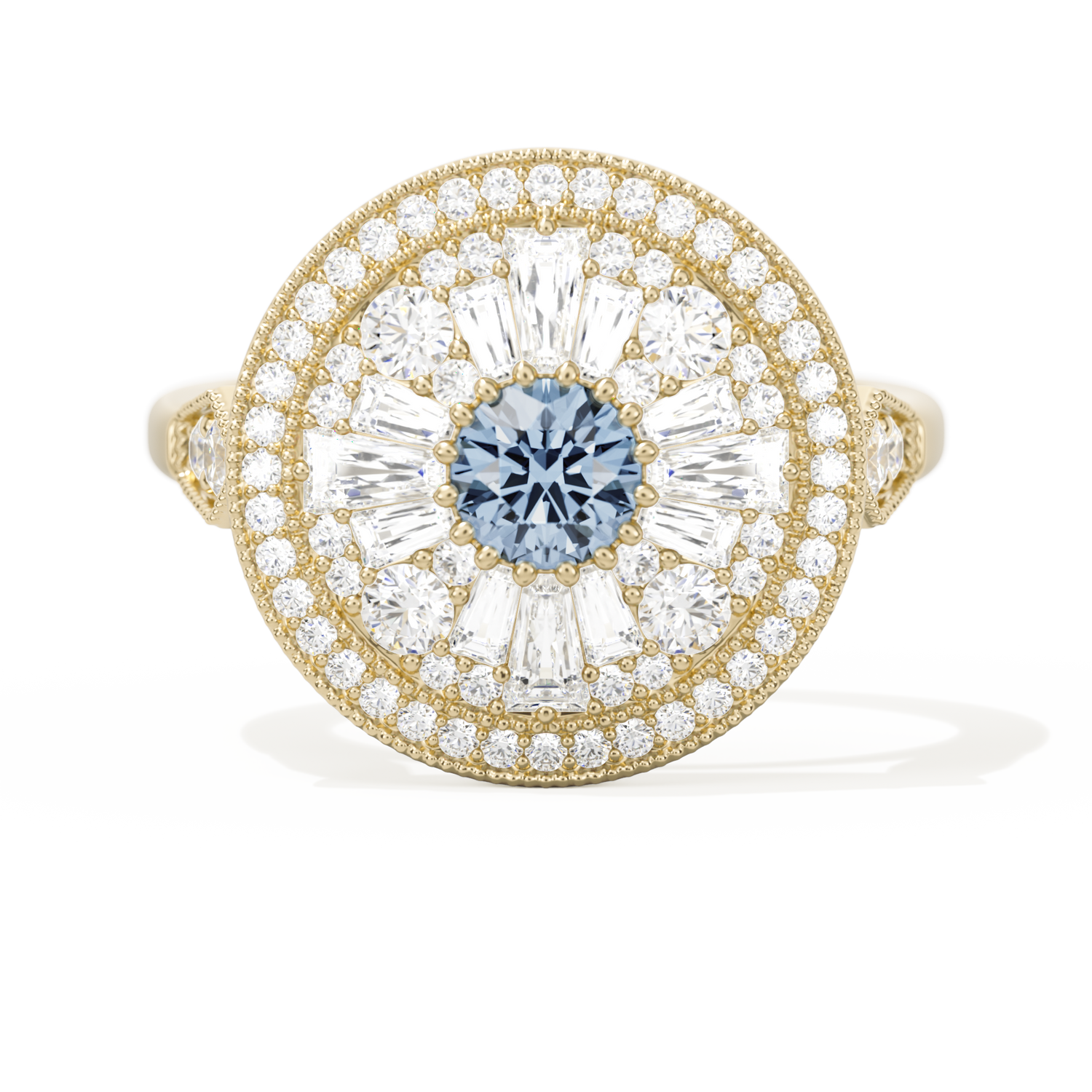 Ballerina Round with Halo