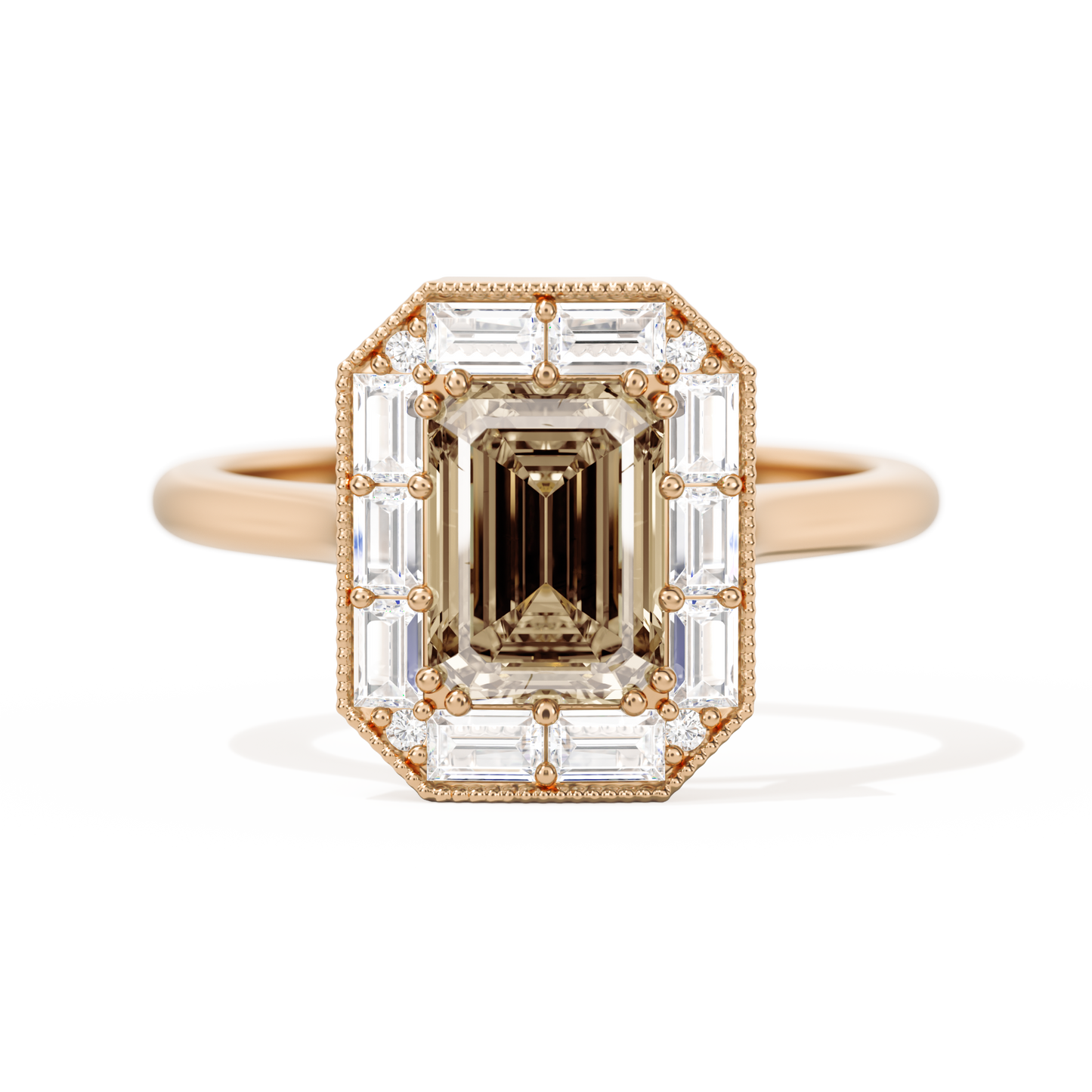 Not So Mini French Cut Halo