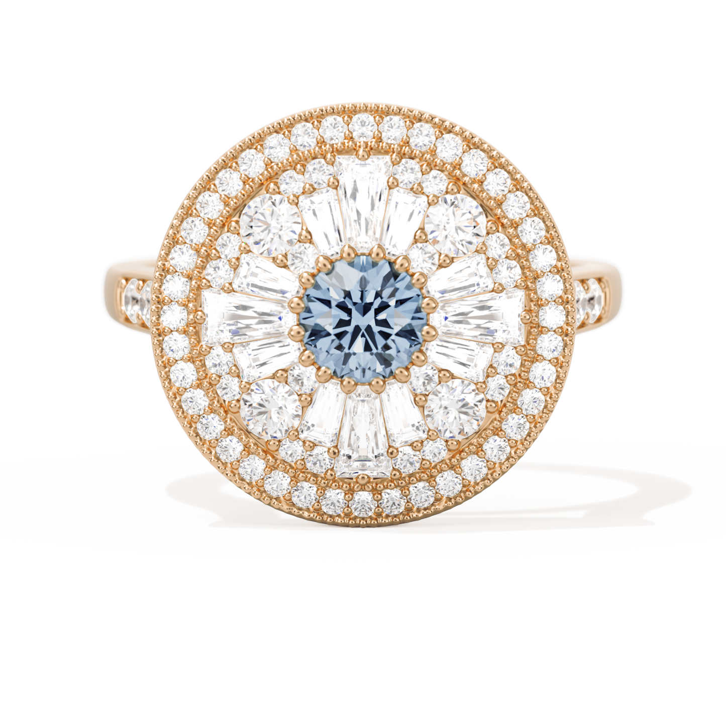 Ballerina Round with Halo