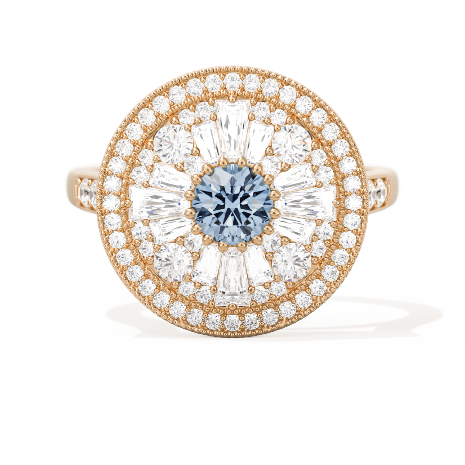 Ballerina Round with Halo