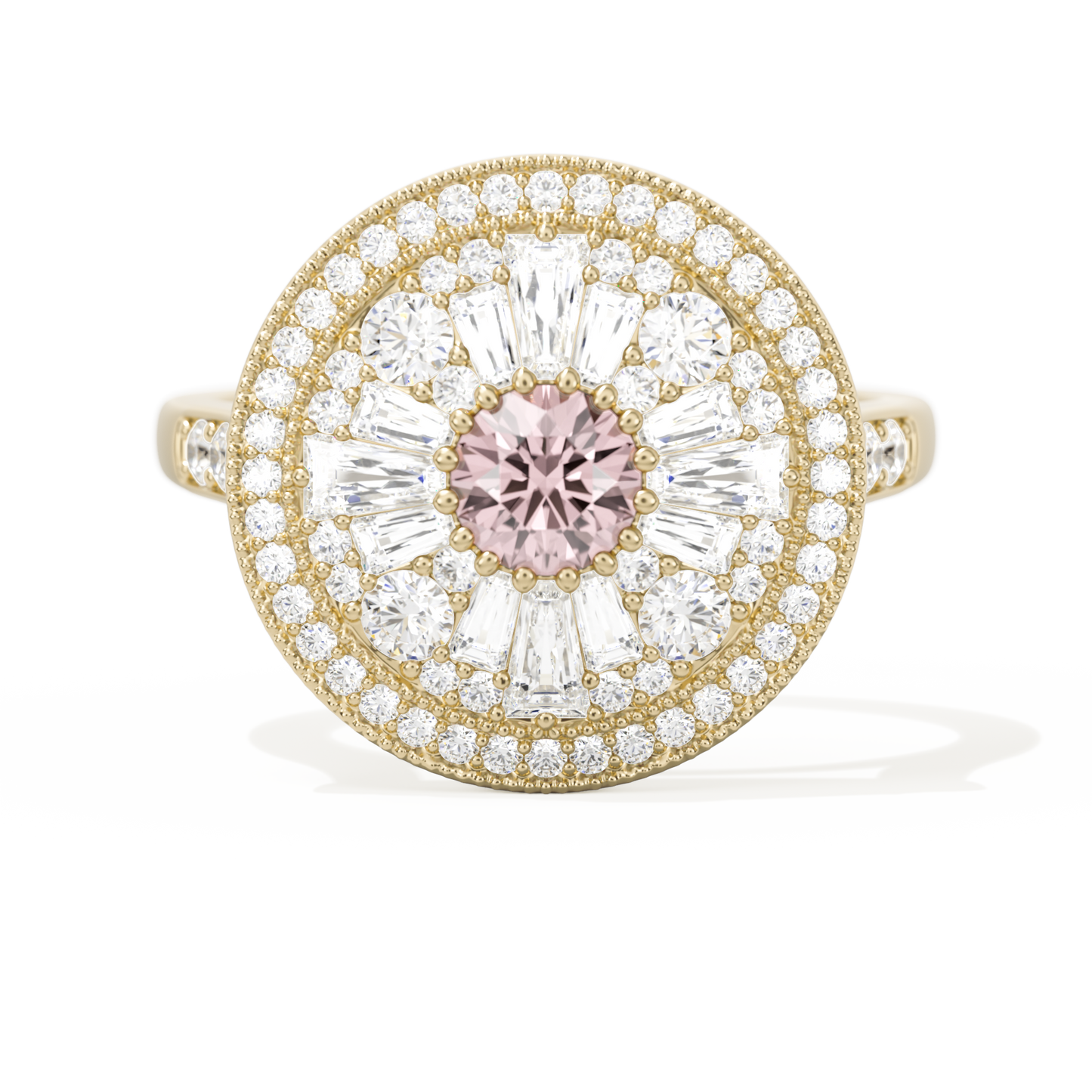 Ballerina Round with Halo