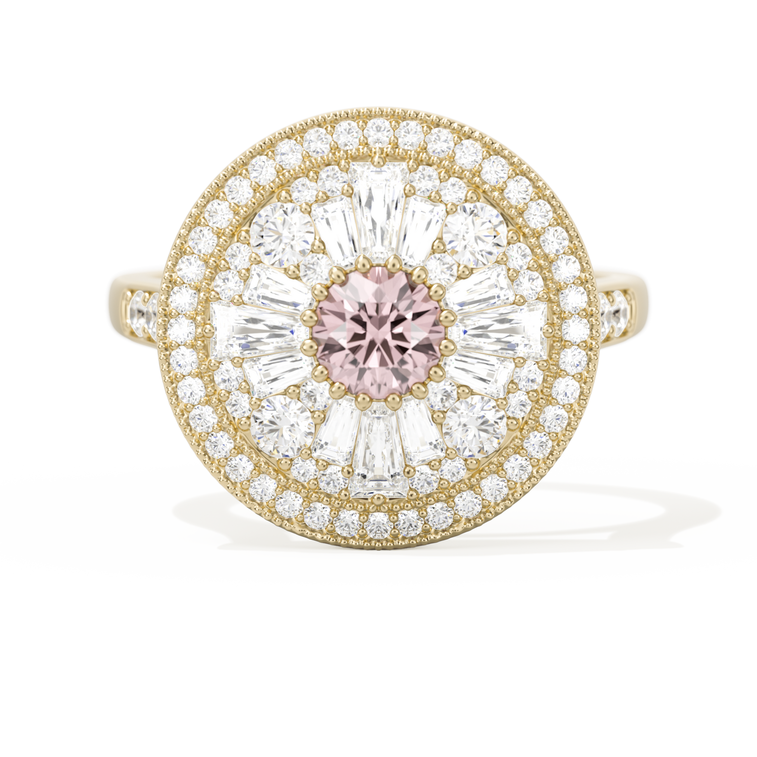 Ballerina Round with Halo