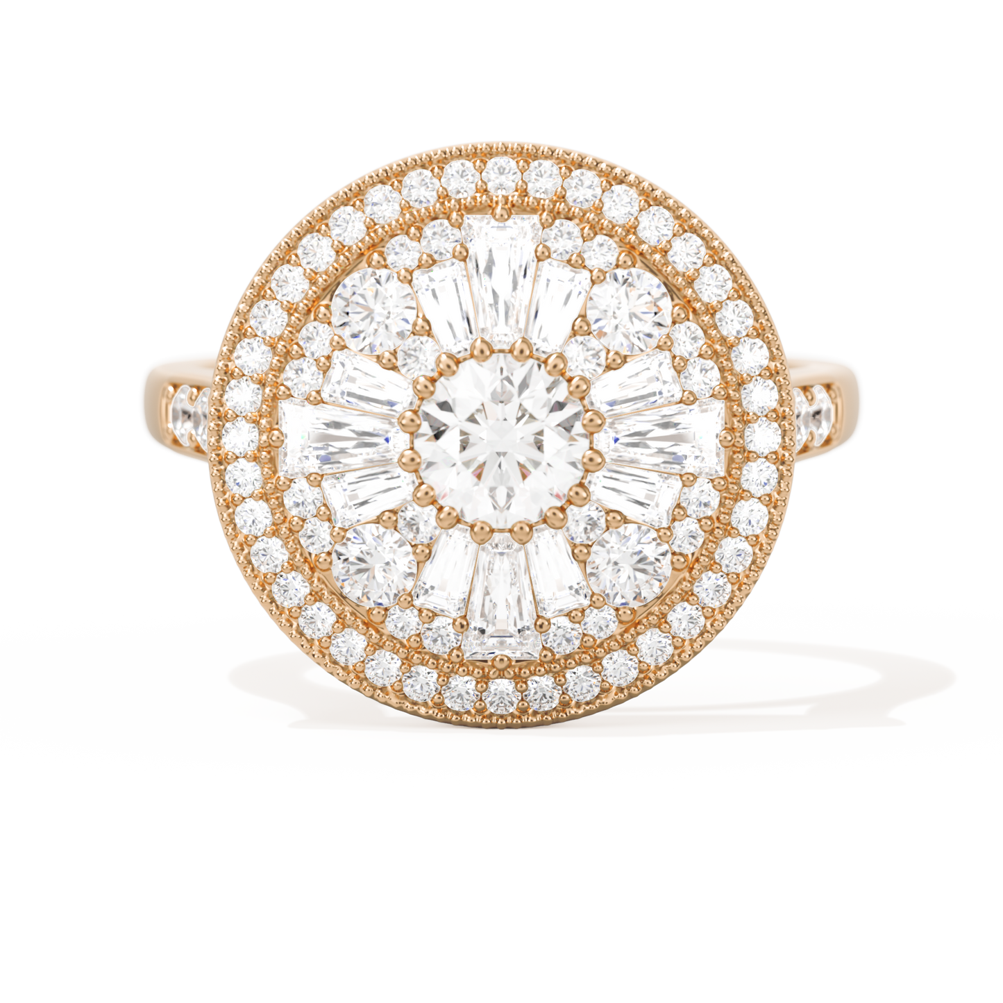 Ballerina Round with Halo