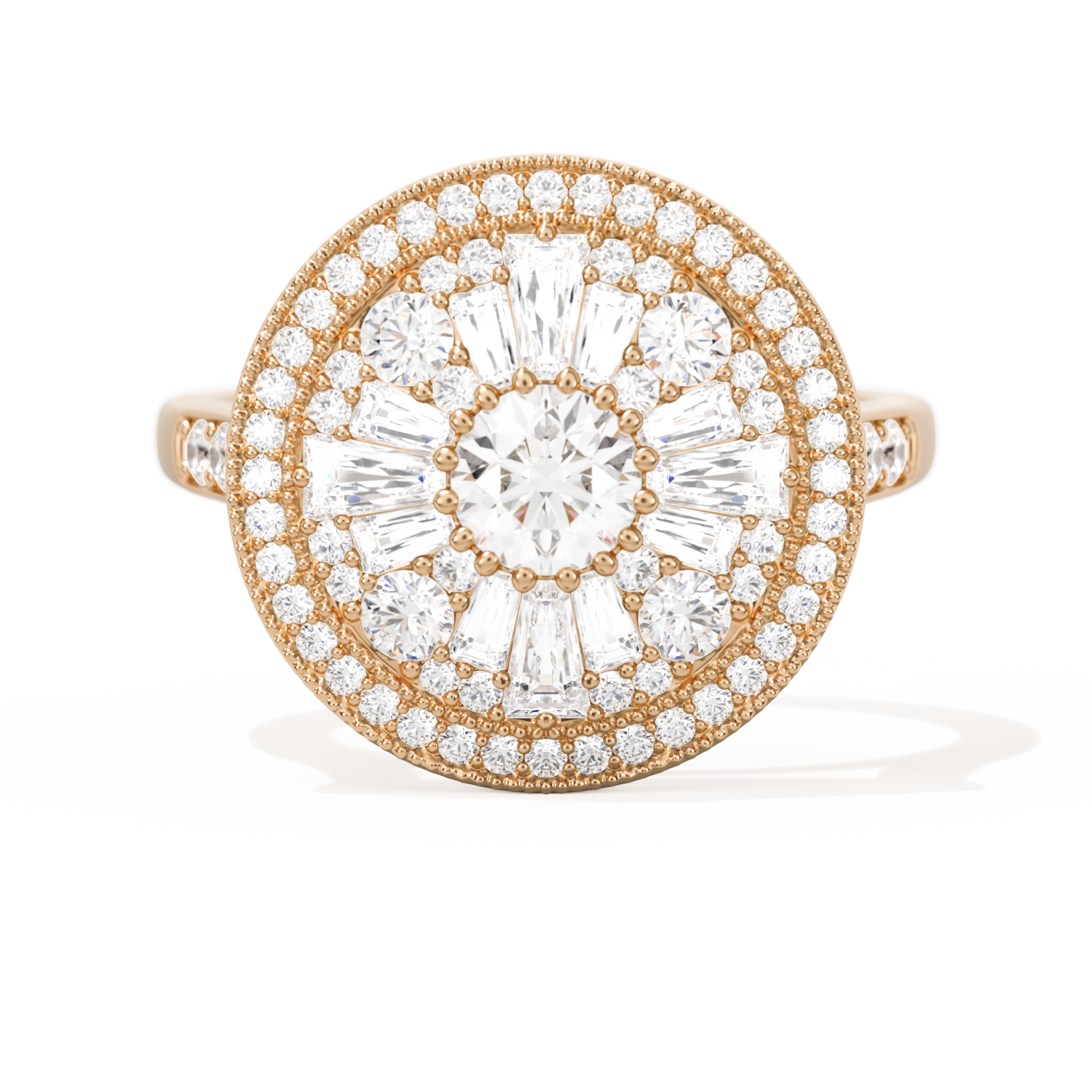 Ballerina Round with Halo