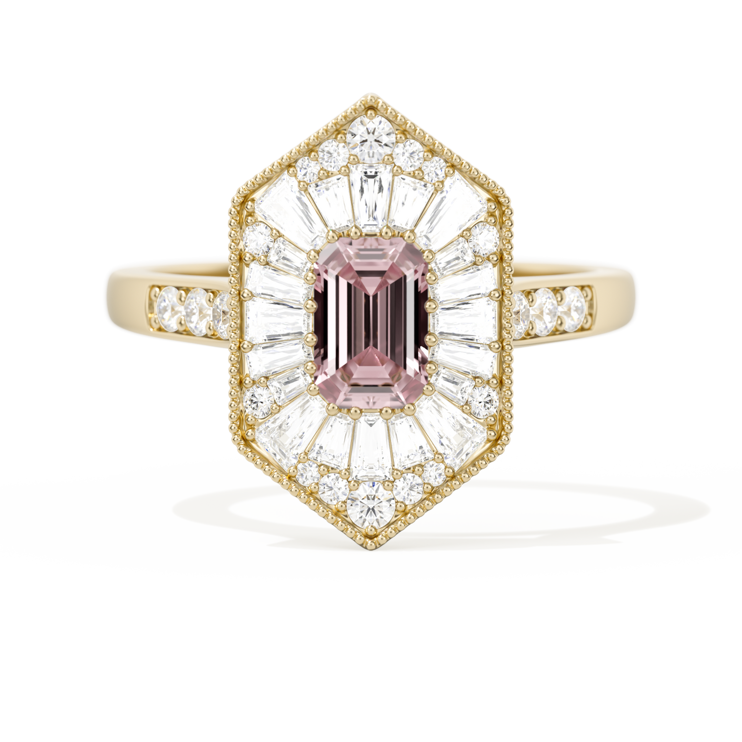 Ballerina Elongated Emerald