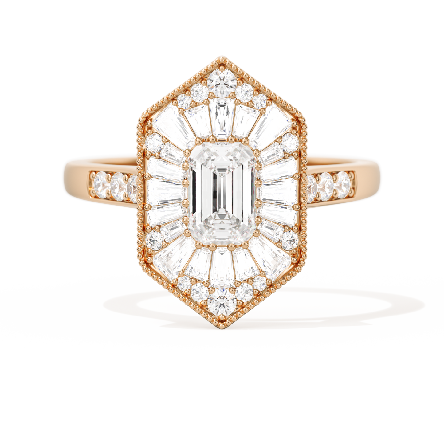 Ballerina Elongated Emerald