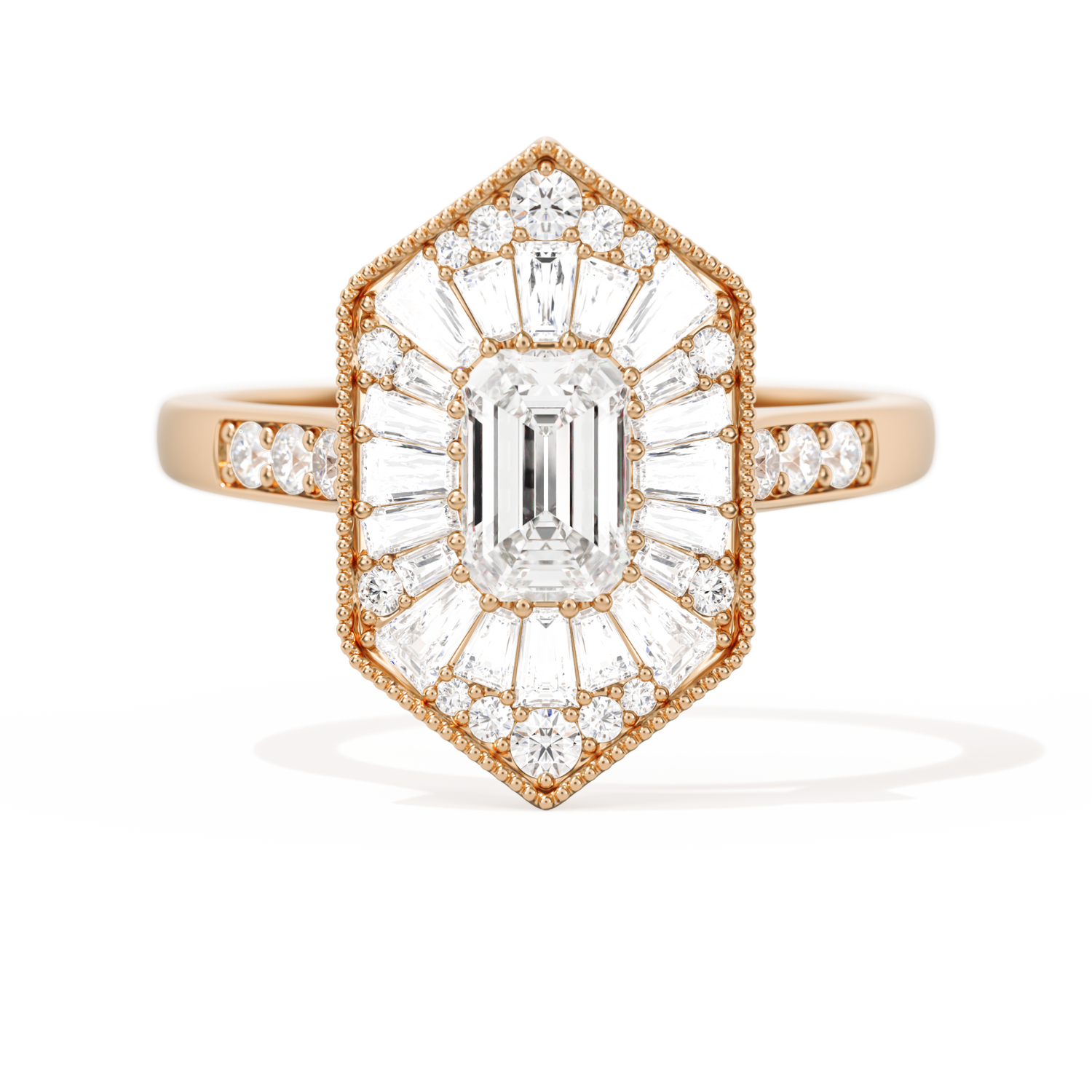 Ballerina Elongated Emerald