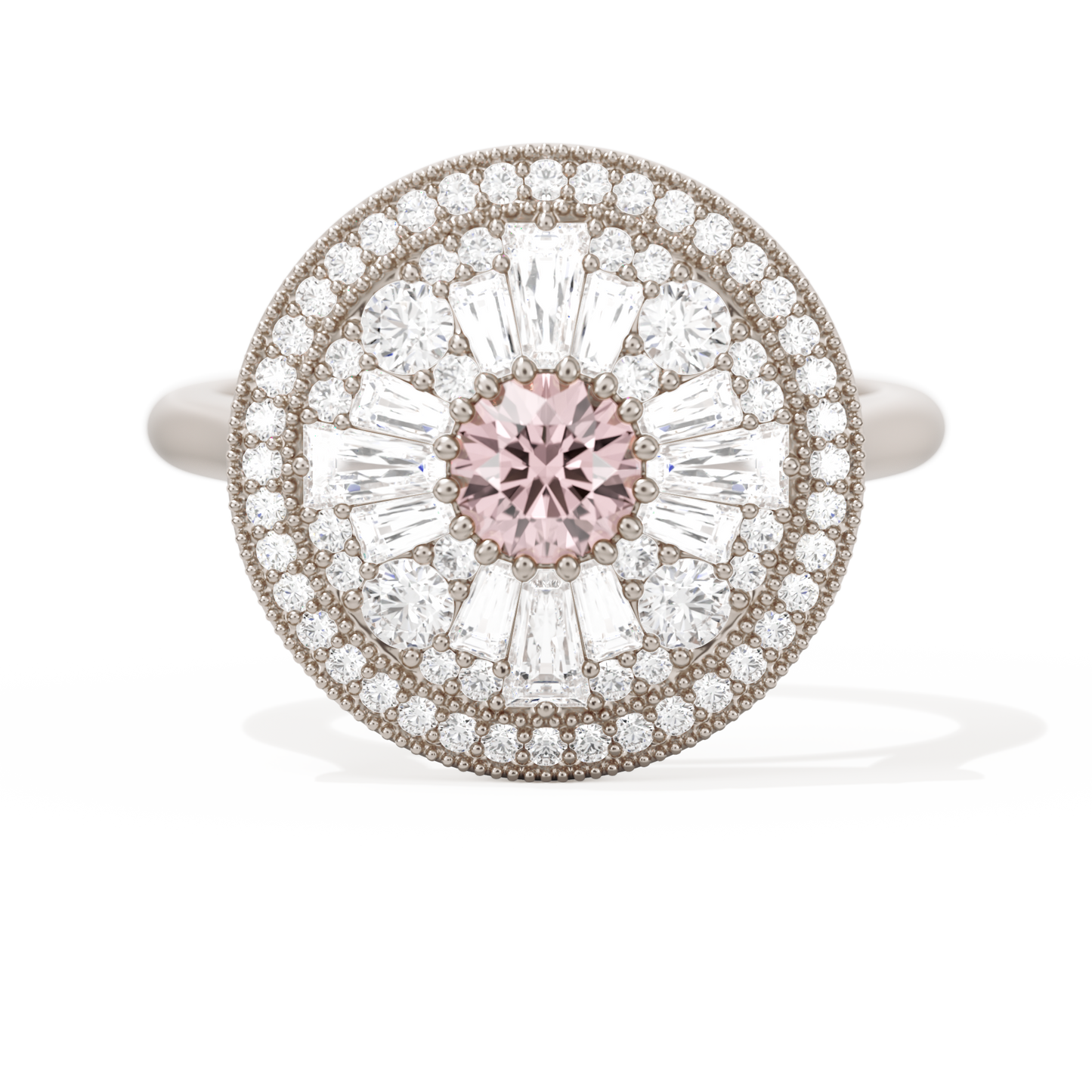 Ballerina Round with Halo