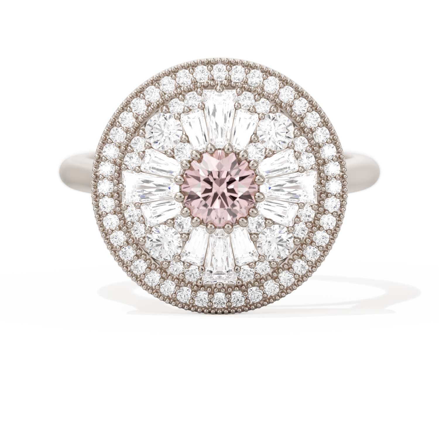 Ballerina Round with Halo